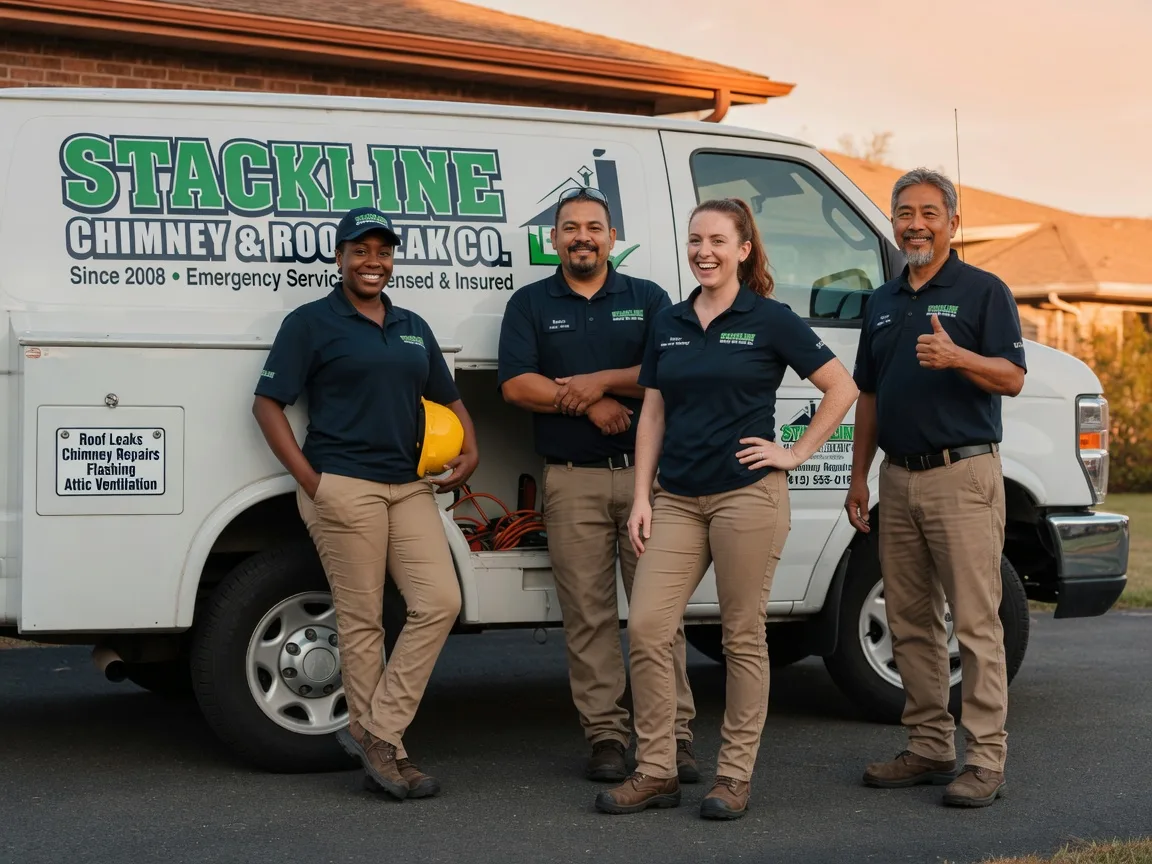 Chimney flashing repair company in Reidsville, GA